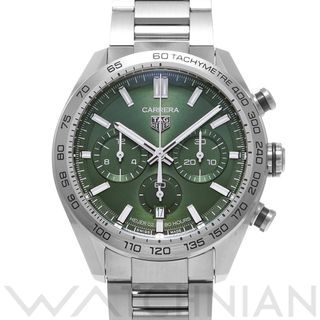 タグホイヤー(TAG Heuer)の中古 タグ ホイヤー TAG HEUER CBN2A10.BA0643 グリーン メンズ 腕時計(腕時計(アナログ))