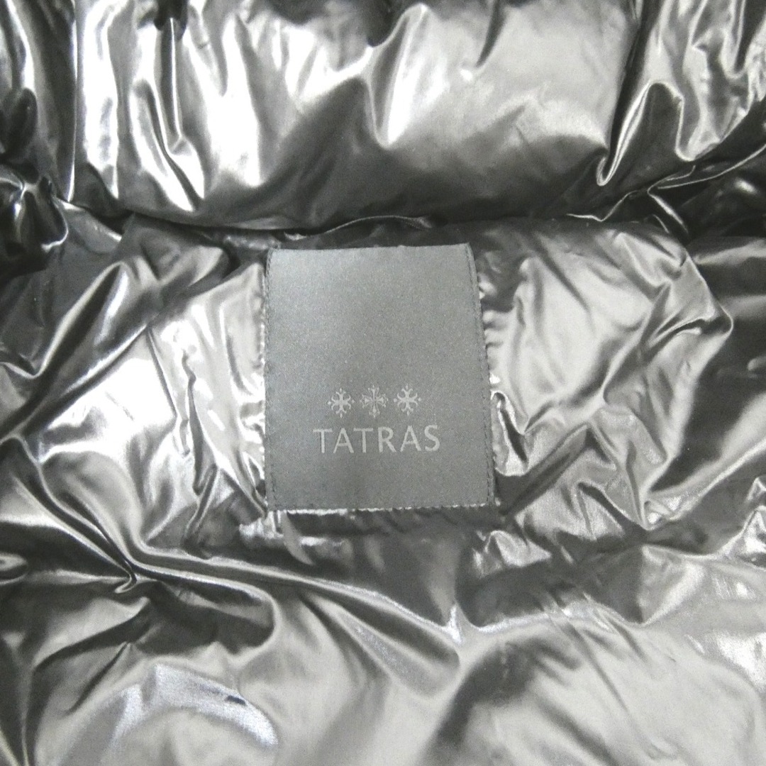 TATRAS(タトラス)のタトラス ダウンジャケット BELBO ベルボ  MTA20A4562 ブラック #02 Dz361601 中古 メンズのジャケット/アウター(ダウンジャケット)の商品写真