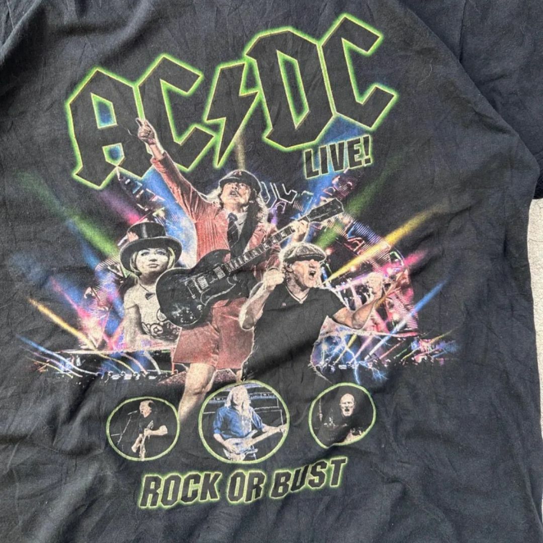 AC DC エーシー ディーシー ツアーT シャツ  T  shirt  メンズのトップス(Tシャツ/カットソー(半袖/袖なし))の商品写真