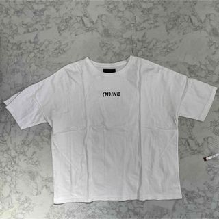 ナンバーナインデニム(NUMBER（N）INE DENIM)のナンバーナイン　白色　Ｌサイズ(Tシャツ/カットソー(半袖/袖なし))