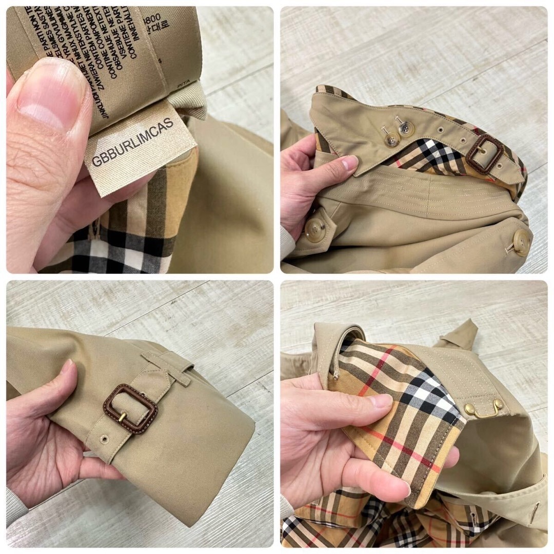 BURBERRY(バーバリー)の18aw 名作 バーバリー チェルシー トレンチ コート ノバチェック 48 メンズのジャケット/アウター(トレンチコート)の商品写真