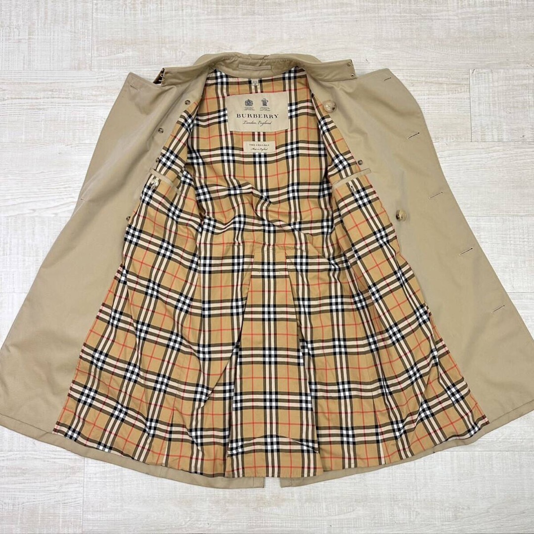 BURBERRY(バーバリー)の18aw 名作 バーバリー チェルシー トレンチ コート ノバチェック 48 メンズのジャケット/アウター(トレンチコート)の商品写真