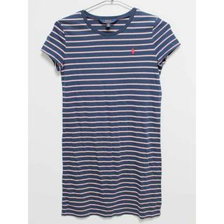 ラルフローレン(Ralph Lauren)の新品 未使用品‡ラルフローレン/Ralph Lauren‡150cm 半袖ワンピース 紺系 子供服 キッズ kids ジュニア 女の子 夏 616032 onepi(ワンピース)