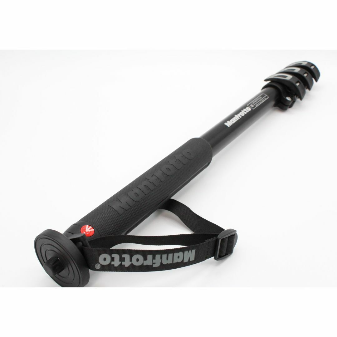 Manfrotto(マンフロット)の【美品】MANFROTTO マンフロット 一脚 XPRO monopod+ アルミ 4段 ブラック MPMXPROA4 #LE2024242 スマホ/家電/カメラのカメラ(その他)の商品写真