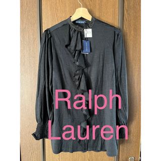 ラルフローレン(Ralph Lauren)の【新品】ラルフローレン シルクブラウス(シャツ/ブラウス(長袖/七分))