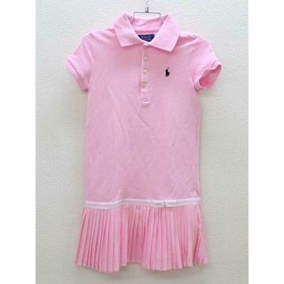 ラルフローレン(Ralph Lauren)の■ラルフローレン/Ralph Lauren■120cm 半袖ワンピース ピンク ’21年製【中古】子供服 キッズ kids 女の子 夏 326032 onepi(ワンピース)