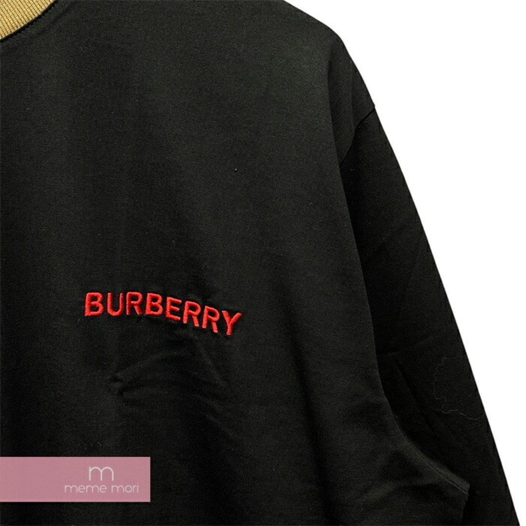 BURBERRY(バーバリー)のBURBERRY Jalad Check Neck Long Sleeve T-Shirt 8075187 バーバリー ジャラッド チェックネック ロングスリーブTシャツ ロンT 長袖カットソー ブラック×レッド サイズL 【240316】【新古品】【me04】 メンズのトップス(Tシャツ/カットソー(半袖/袖なし))の商品写真