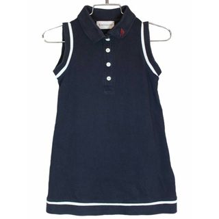 モンクレール(MONCLER)の[モンクレール/Moncler]98cm ノースリーブワンピース 紺【中古】子供服 キッズ kids 女の子 夏 605032 onepi(ワンピース)