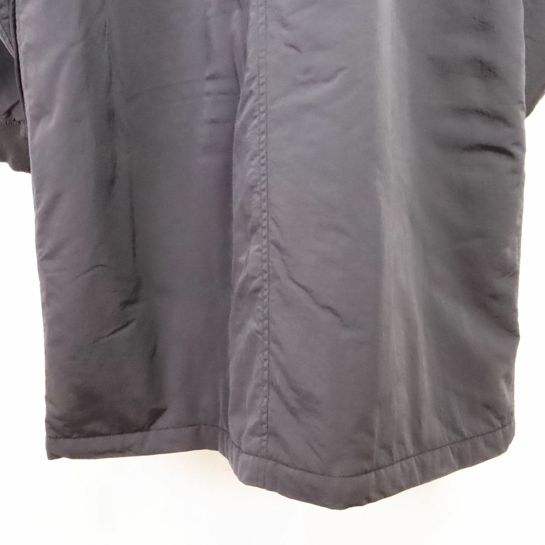 MUJI (無印良品)(ムジルシリョウヒン)の無印良品　スタンドカラーコート　黒　L レディースのジャケット/アウター(ロングコート)の商品写真