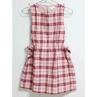 バーバリー(BURBERRY)の‡バーバリー/BURBERRY‡135cm ノースリーブワンピース ピンク系【中古】子供服 キッズ kids 女の子 夏 124032 onepi(ワンピース)