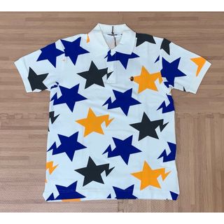 A BATHING APE - ★激レア★未使用 APE 前橋 限定 スター ポロシャツ M kaws シャーク