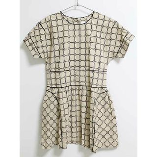 バーバリー(BURBERRY)の‡バーバリー/BURBERRY‡164cm 半袖ワンピース グレー×黒【中古】子供服 キッズ kids ジュニア 女の子 夏 124032 onepi(ワンピース)