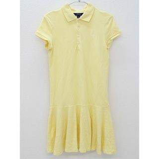 ラルフローレン(Ralph Lauren)の◇ラルフローレン/Ralph Lauren◇155cm 半袖ワンピース レモンイエロー【中古】子供服 キッズ kids ジュニア 女の子 夏 416032 onepi(ワンピース)