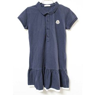 モンクレール(MONCLER)の《モンクレール/Moncler》130cm 半袖ワンピース 紺【中古】子供服 キッズ kids 女の子 夏 035032 onepi(ワンピース)