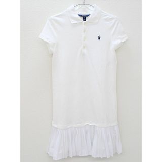 ラルフローレン(Ralph Lauren)の◇ラルフローレン/Ralph Lauren◇150cm 半袖ワンピース 白【中古】子供服 キッズ kids ジュニア 女の子 夏 416032 onepi(ワンピース)