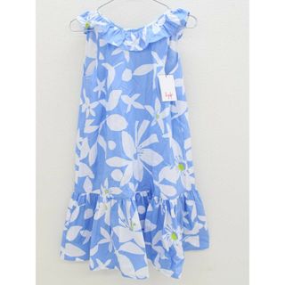 新品 未使用品◇イル グッフォ/IL GUFO◇149cm ノースリーブワンピース 青×白 花柄 子供服 キッズ kids ジュニア 女の子 夏 807022 onepi(ワンピース)