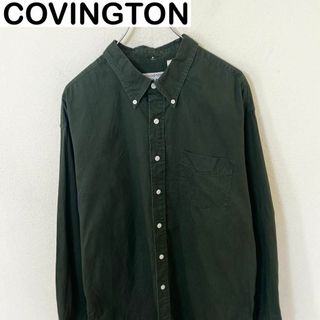 ヴィンテージ(VINTAGE)のCOVINGTON 長袖　3点留め　ボタンダウン　シャツ　古着　アメカジ(Tシャツ/カットソー(七分/長袖))