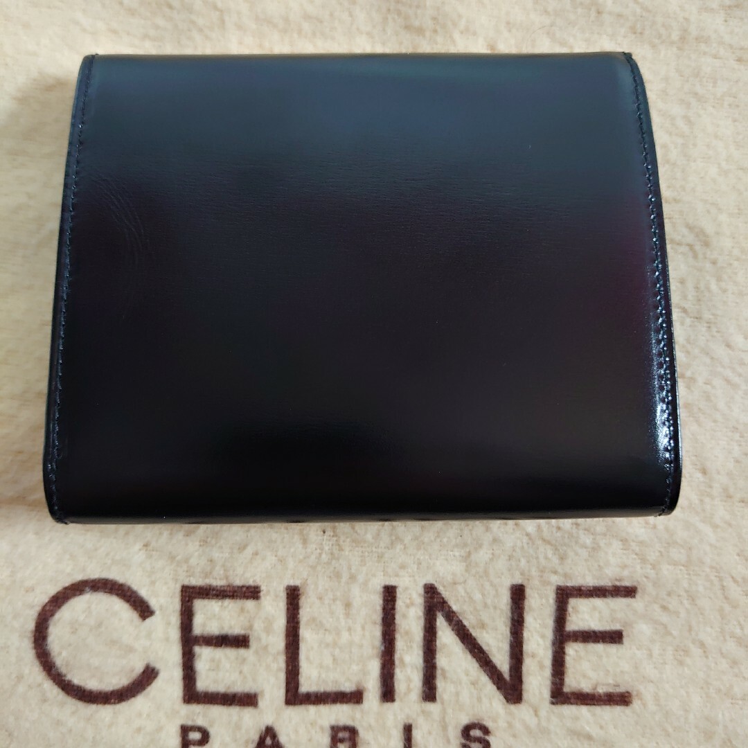 celine(セリーヌ)のCELINE スターボール カーフレザー 三つ折り財布 レディースのファッション小物(財布)の商品写真