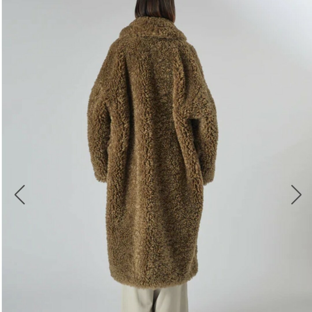 HYKE(ハイク)のsize１ ハイク FAUX SHEARLING  コート レディースのジャケット/アウター(ロングコート)の商品写真