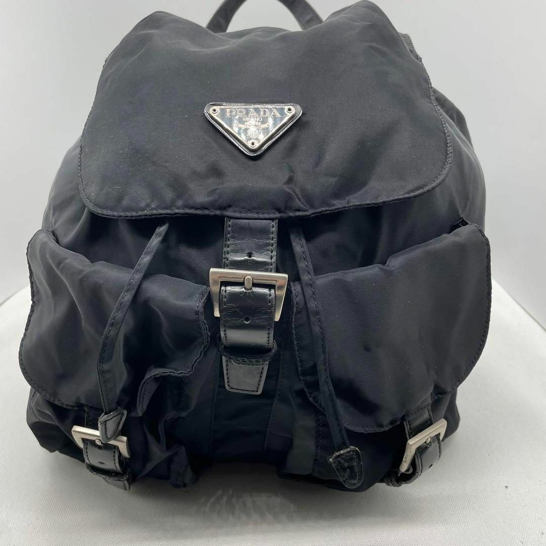 PRADA - 65プラダ バッグパック リュック 巾着 ナイロン PRADA - 65プラダ バッグパック リュック 巾着 ナイロン
