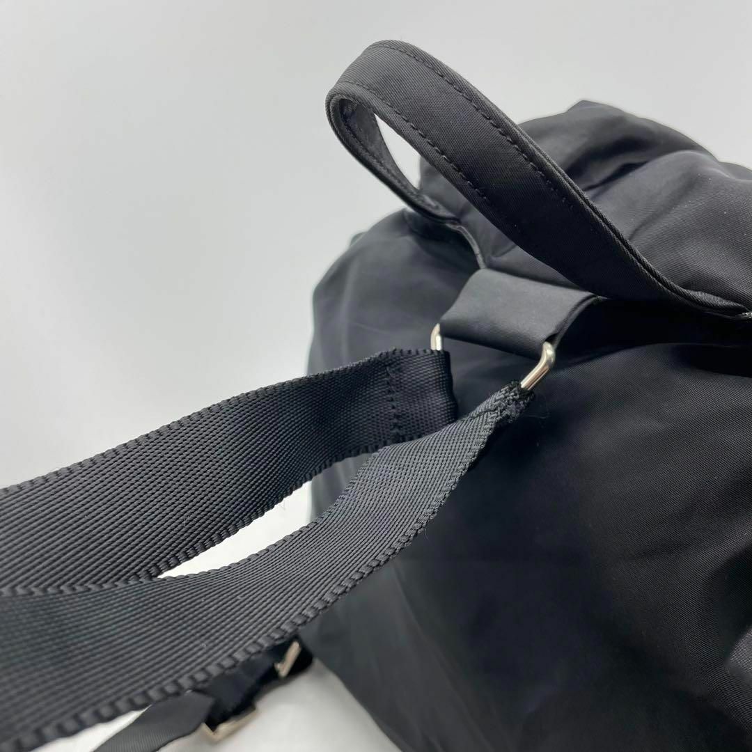PRADA - 65プラダ バッグパック リュック 巾着 ナイロン PRADA - 65プラダ バッグパック リュック 巾着 ナイロン