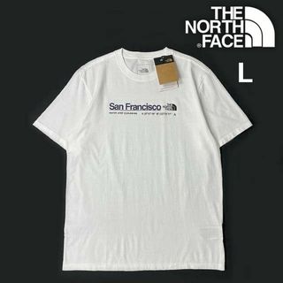 ザノースフェイス(THE NORTH FACE)のノースフェイス W 半袖 Tシャツ US サンフランシスコ(L)白 180902(Tシャツ(半袖/袖なし))