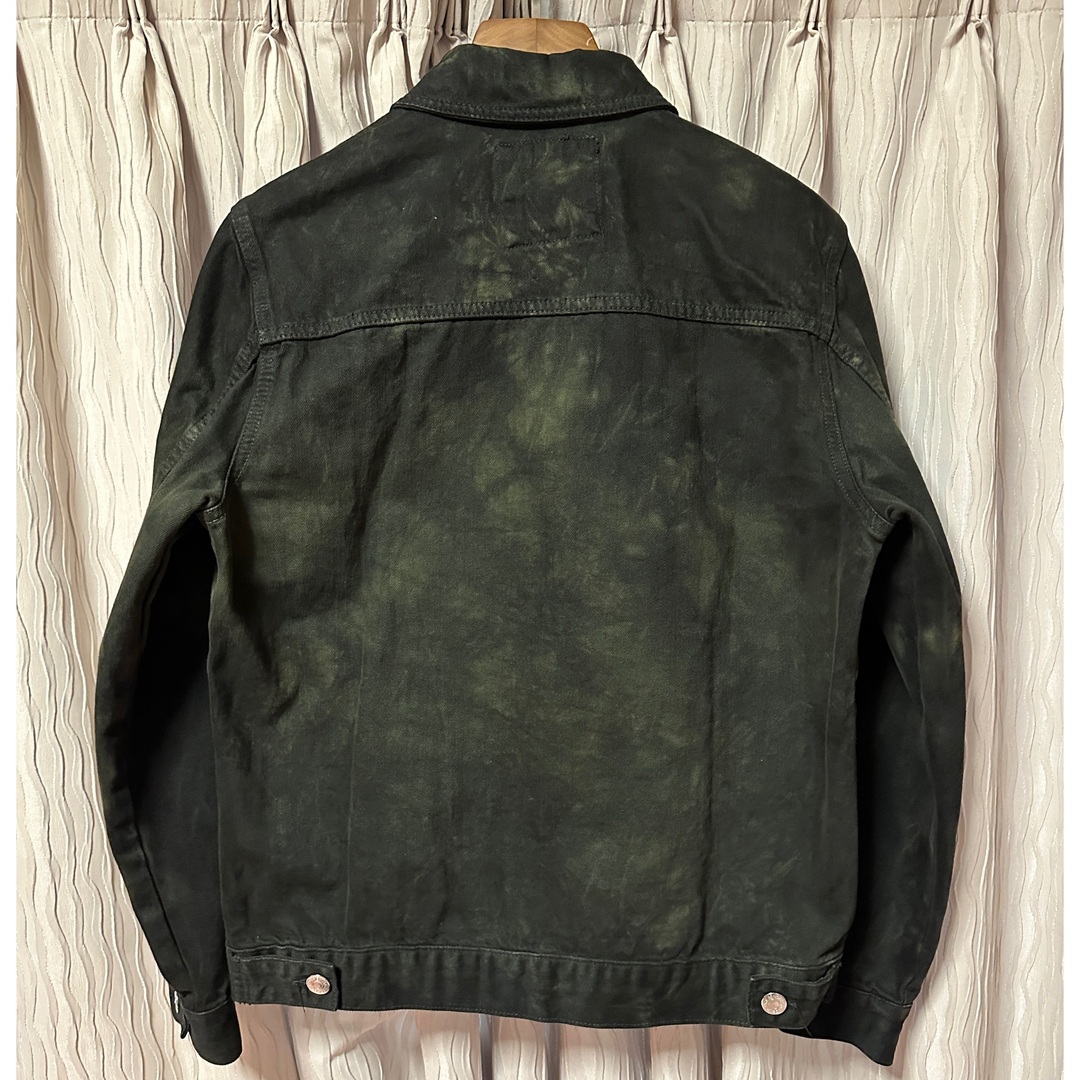 ZARA(ザラ)のZARA カラーデニムジャケット（新品未使用） メンズのジャケット/アウター(Gジャン/デニムジャケット)の商品写真