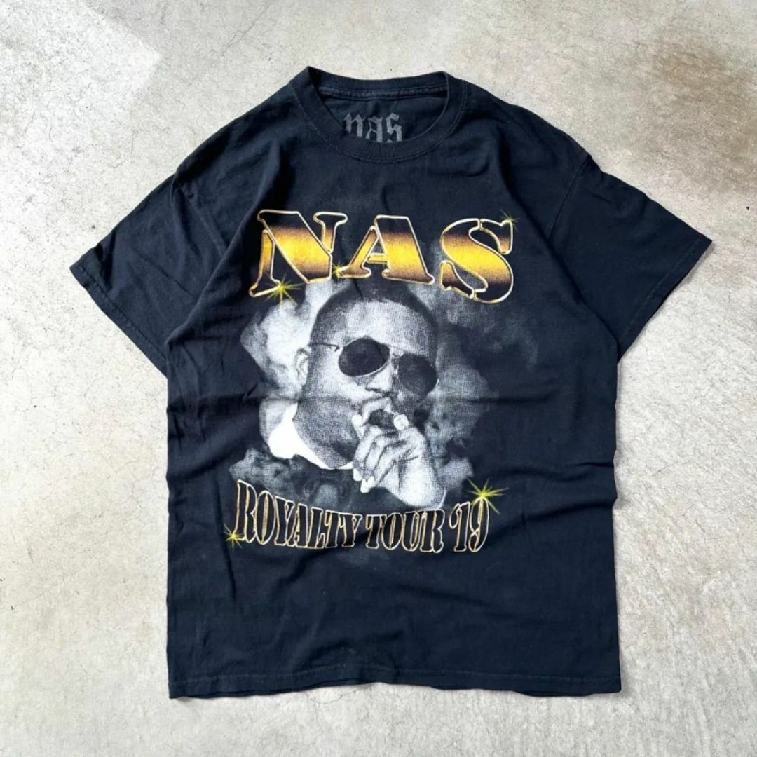 NAS hip hop Tシャツ ヒップホップ  メンズのトップス(Tシャツ/カットソー(半袖/袖なし))の商品写真