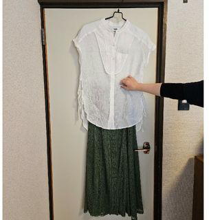 AZULbymoussy PINTUCKTONICBLOUSEとスカートセット