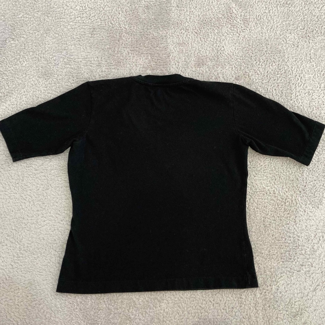 agnes b.(アニエスベー)のアニエスベー　Tシャツ　黒　半袖 レディースのトップス(Tシャツ(半袖/袖なし))の商品写真