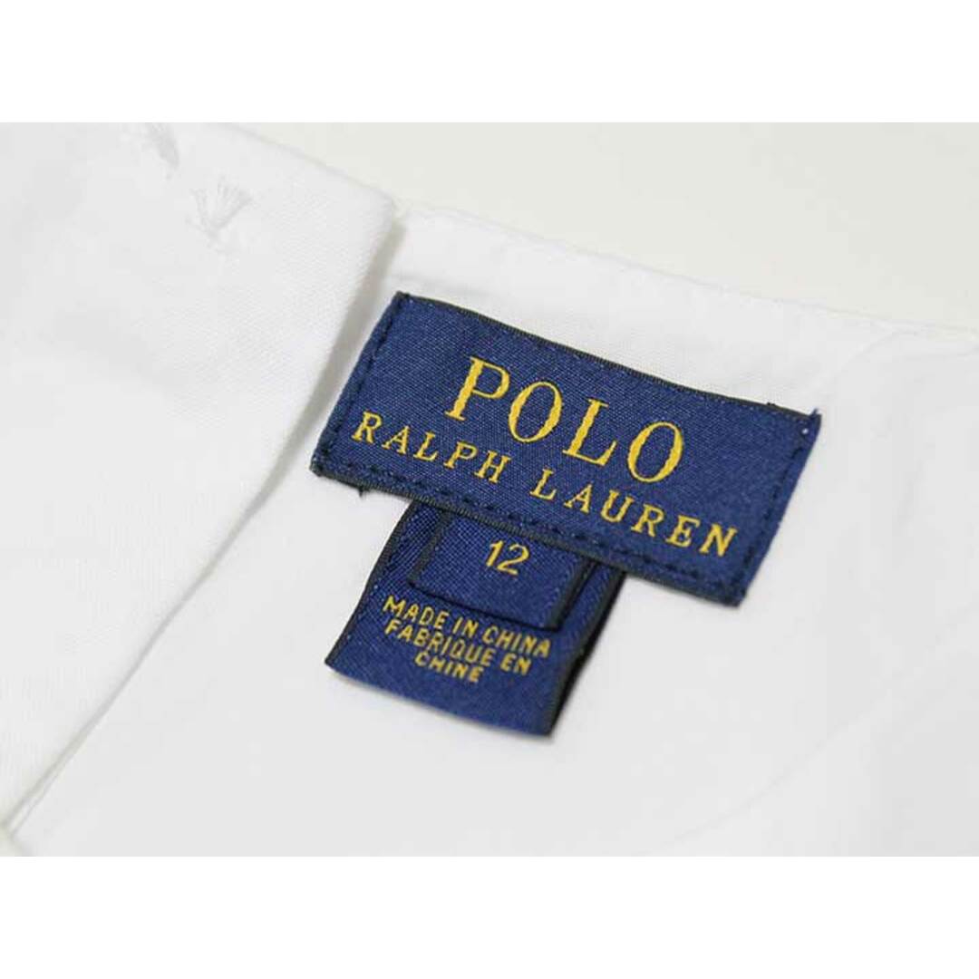 Ralph Lauren(ラルフローレン)の‡ラルフローレン/Ralph Lauren‡145cm ノースリーブワンピース 白系【中古】子供服 キッズ kids ジュニア 女の子 夏 316032 onepi キッズ/ベビー/マタニティのキッズ服女の子用(90cm~)(ワンピース)の商品写真