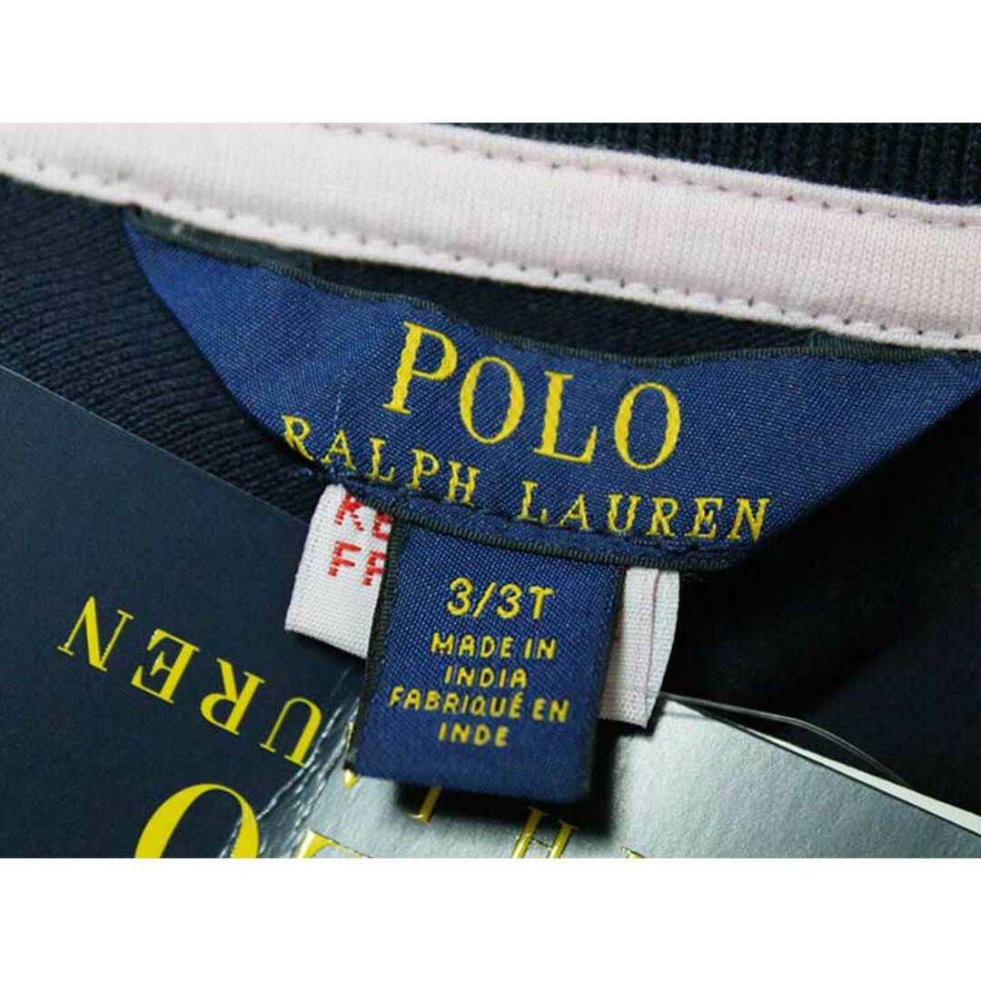 Ralph Lauren(ラルフローレン)の新品 未使用品‡ラルフローレン/Ralph Lauren‡100cm 半袖ワンピース 紺 子供服 キッズ kids 女の子 夏 316032 onepi キッズ/ベビー/マタニティのキッズ服女の子用(90cm~)(ワンピース)の商品写真