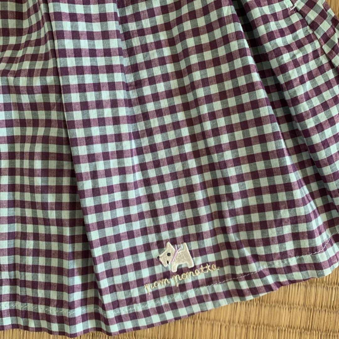 pom ponette(ポンポネット)のスカート キッズ/ベビー/マタニティのキッズ服女の子用(90cm~)(スカート)の商品写真