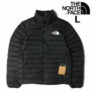 ザノースフェイス(THE NORTH FACE)のノースフェイス ダウンジャケット フレアダウン US限定(L)黒 190122(ダウンジャケット)