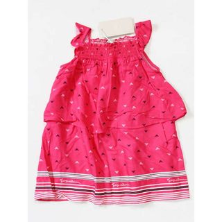 アルマーニ(Armani)の新品 未使用品☆アルマーニベビー/Armani baby☆92cm ノースリーブワンピース ピンク 子供服 キッズ kids 女の子 夏 126022 onepi(ワンピース)