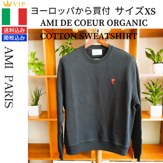 アミ(ami)のAMI PARIS アミパリス Uネックスウェット サイズXS 新品・未使用(トレーナー/スウェット)