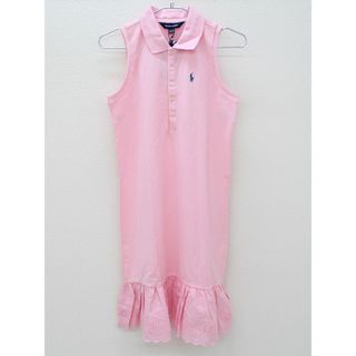 ラルフローレン(Ralph Lauren)の新品 未使用品◇ラルフローレン/Ralph Lauren◇150cm ノースリーブワンピース ピンク 子供服 キッズ kids ジュニア 女の子 夏 416032 onepi(ワンピース)