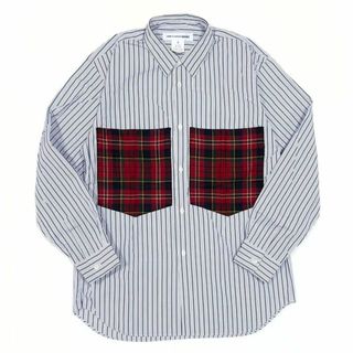 コムデギャルソンシャツ(COMME des GARCONS SHIRT)のCOMME des GARCONS SHIRT タータンチェックポケット シャツ(シャツ)