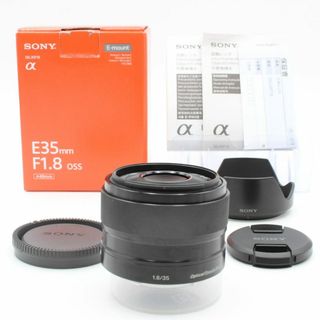 ソニー(SONY)の【新品同様】 SONY ソニー E 35mm f1.8 OSS SEL35F18(レンズ(単焦点))