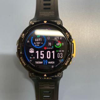 Amazfit - アマズフィット AMAZFIT スマートウォッチ T-Rex 2 アストロブラッ