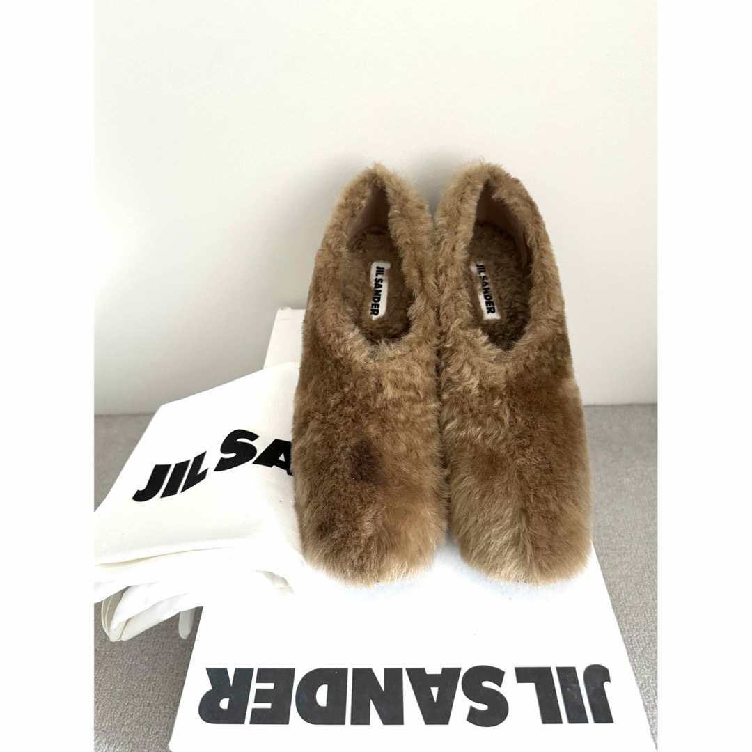 JIL SANDER ジルサンダー ファー パンプス レディースの靴/シューズ(ハイヒール/パンプス)の商品写真