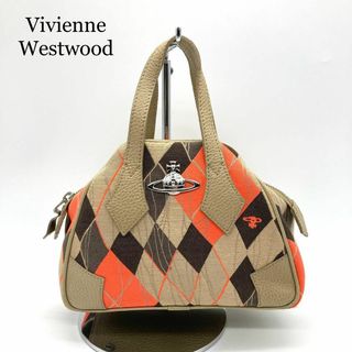 ヴィヴィアンウエストウッド(Vivienne Westwood)の【超希少】ヴィヴィアンウエストウッド ミニハンドバッグ ヤスミン チェック(ハンドバッグ)