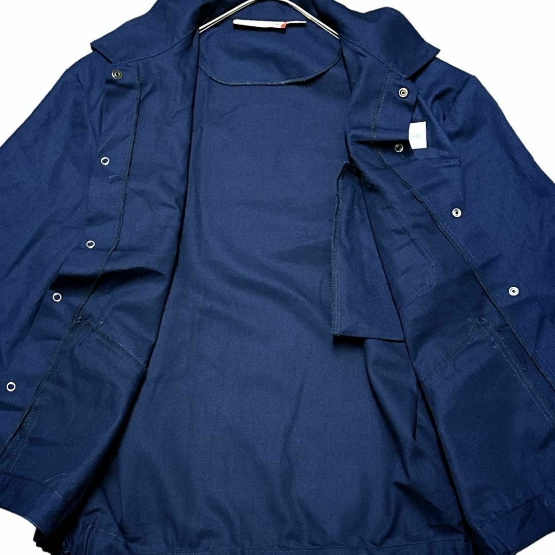 未使用 molinel ワークジャケット ブルゾン 企業ロゴ ユーロ古着j43 メンズのジャケット/アウター(その他)の商品写真