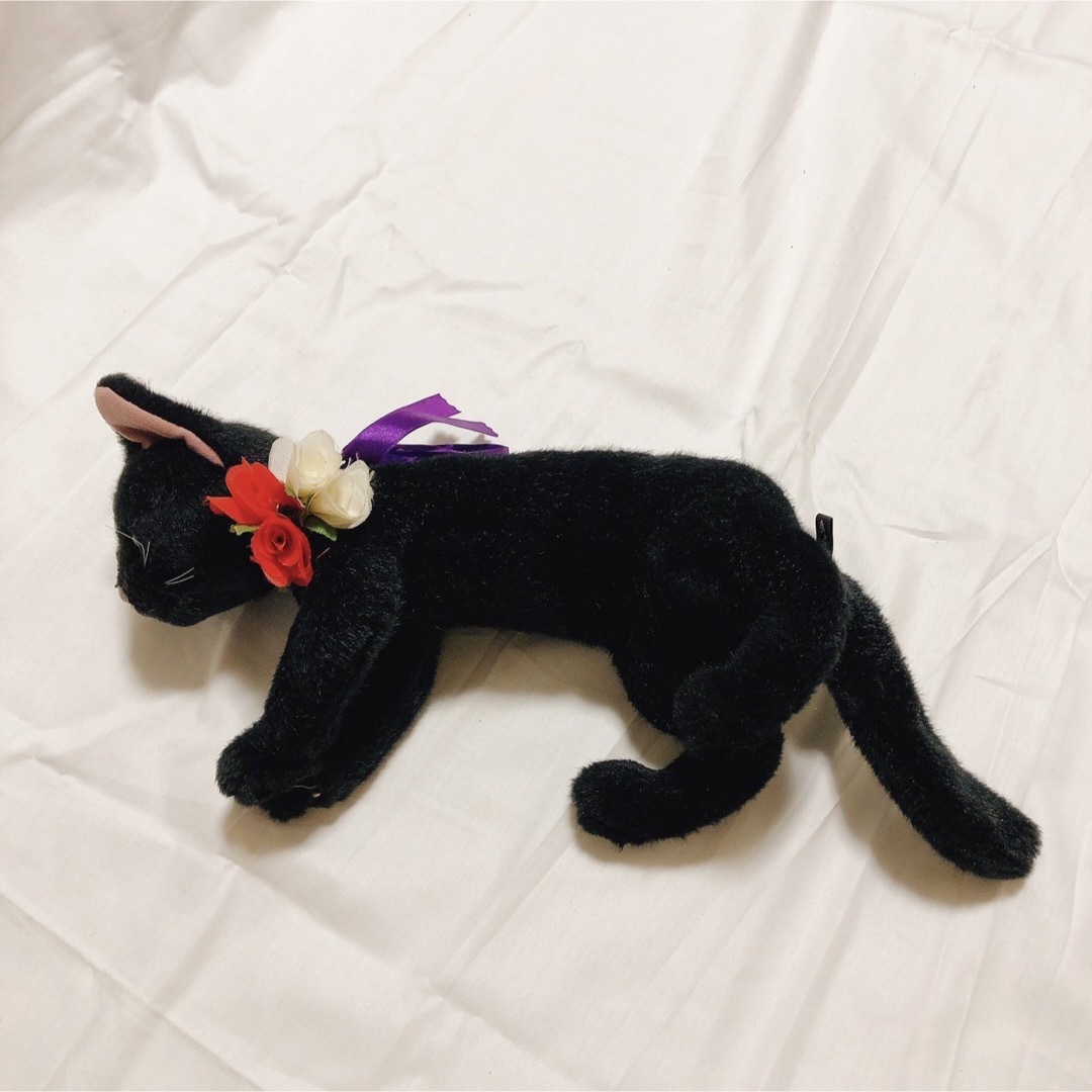 超レア！カドリー 猫 Cuddly ぬいぐるみ 黒猫 ネコ 新品 送料込み！ エンタメ/ホビーのおもちゃ/ぬいぐるみ(ぬいぐるみ)の商品写真
