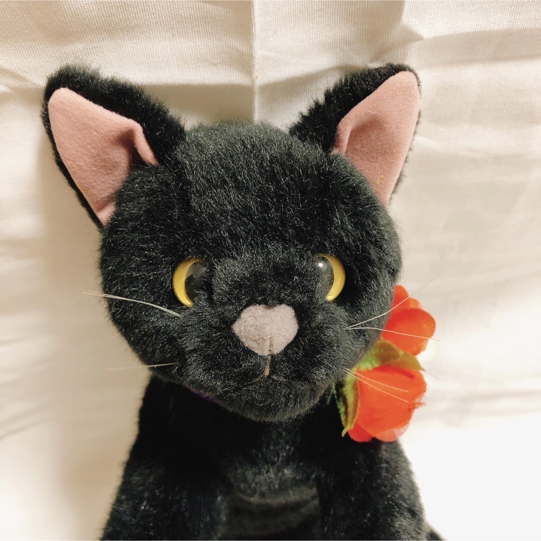 超レア！カドリー 猫 Cuddly ぬいぐるみ 黒猫 ネコ 新品 送料込み！ エンタメ/ホビーのおもちゃ/ぬいぐるみ(ぬいぐるみ)の商品写真