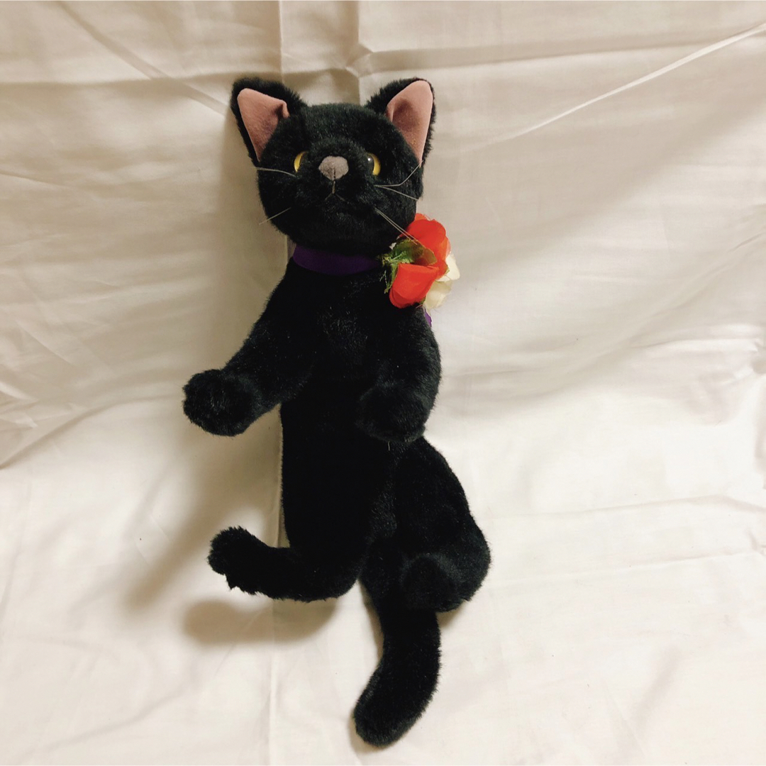 超レア！カドリー 猫 Cuddly ぬいぐるみ 黒猫 ネコ 新品 送料込み！ エンタメ/ホビーのおもちゃ/ぬいぐるみ(ぬいぐるみ)の商品写真