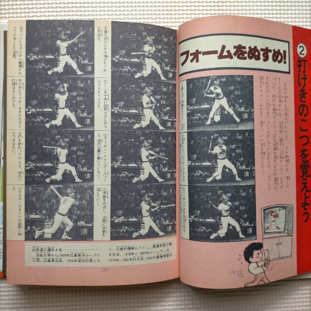 うまくなる野球 表紙に王貞治 学研 昭和59年(1984年)11月20日 発行 エンタメ/ホビーの本(趣味/スポーツ/実用)の商品写真