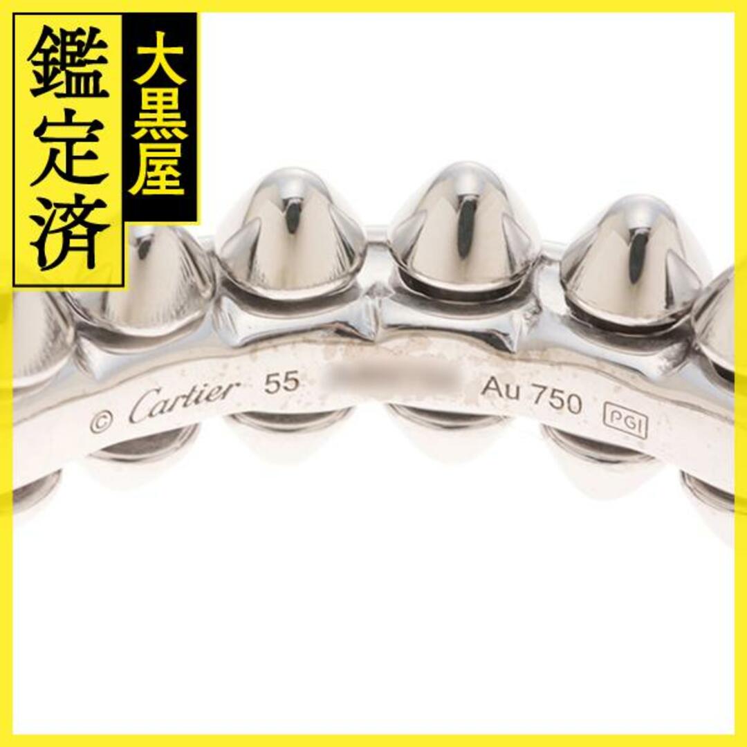 Cartier(カルティエ)のカルティエ　クラッシュドゥＲ/SM/WG/55号　B4233100【472】KS レディースのアクセサリー(リング(指輪))の商品写真