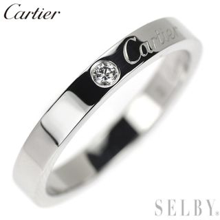 カルティエ(Cartier)のカルティエ Pt950 ダイヤモンド リング Cドゥカルティエ 56号(リング(指輪))