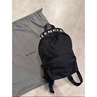 バレンシアガバッグ(BALENCIAGA BAG)のバレンシアガ　リュック　バックパック　ブラック(リュック/バックパック)